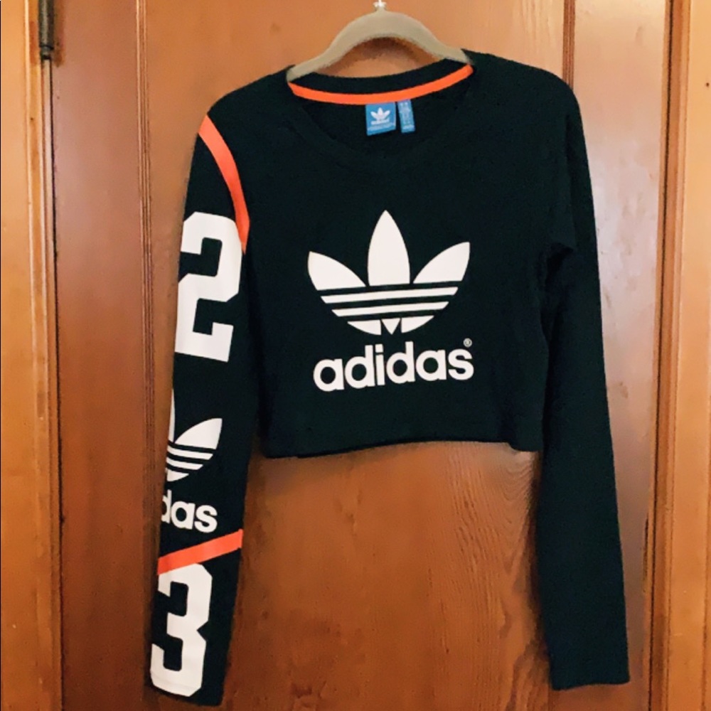 Adidas crop top